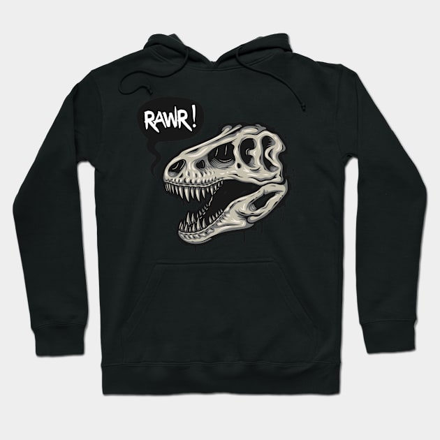 Rawr! Hoodie by DDP Design Studio